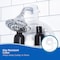 Kenney Mfg Frosted Hanging Shower Caddy, 5.5in D x 10.3in W x 20in H KN614000 - alternate 5